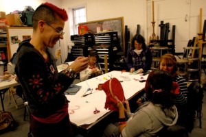 hand stitching