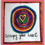 Occupy your Heart Sticker
